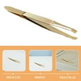 thumbnail image 2 of Shisuyan 2Pcs Precision Eyebrow Tweezers Set For Women With Stainless Steel For Travel Use, 2 of 8