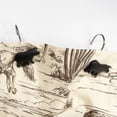 thumbnail image 2 of Donna Sharp Cowboy Cotton Shower Curtain, 2 of 4