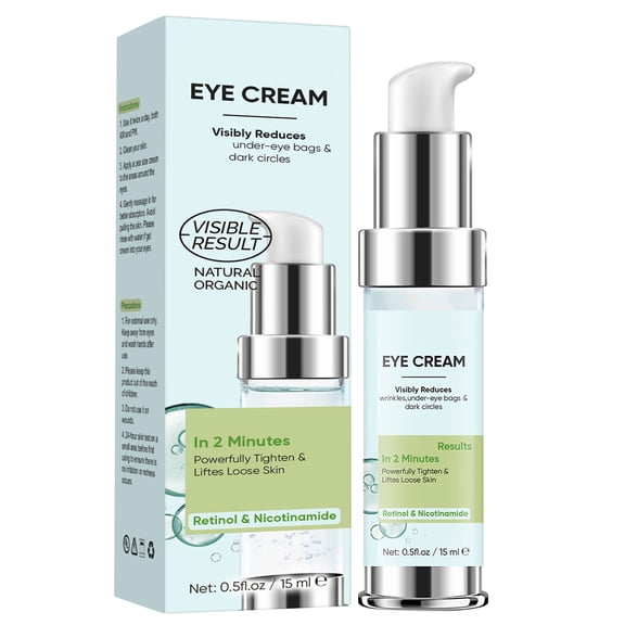 Eye Tightener Cream For Under Eye Bags, Eye Cream for Puffy Eyes and Dark Circles, Eye Serum Eye Bags Treatment For Women