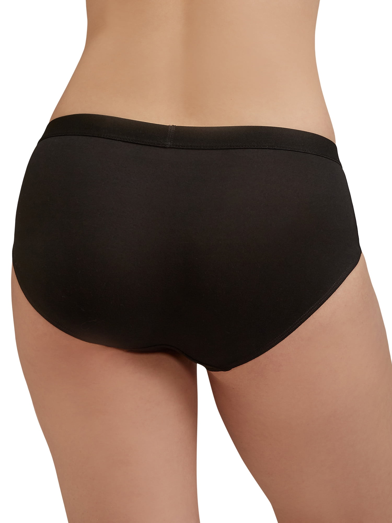 Reebok Women's Underwear Sport Soft Hipster Panties, 6-Pack Sizes XS-3XL