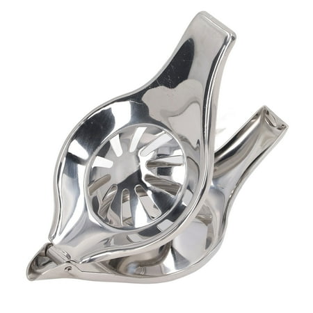 

Lime Squeezer Handheld Fadeless Effortless 304 Stainless Steel Manual Lemon Juicer For Kitchen Bird Fish Round
