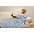 thumbnail image 3 of Snuggie Sherpa, Dusty Blue, 3 of 6