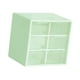 thumbnail image 1 of Mini organizador de cajones perfecl para escritorio Verde 12 cm x 9,5 cm x 11,8 cm, 1 of 8