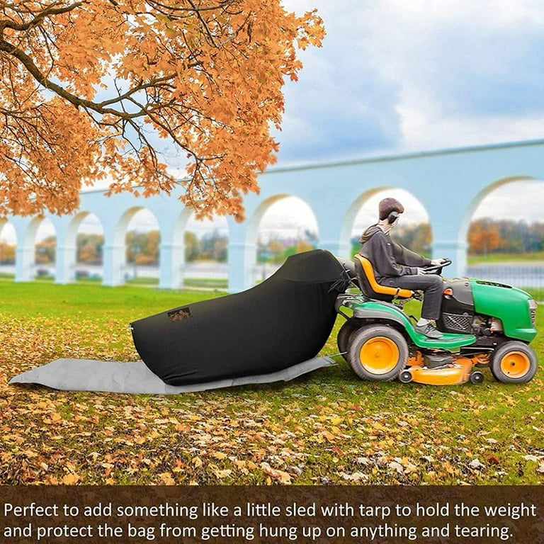 Lawn Tractor Leaf Bag Ride in Lawn Mower Catcher Riding Grass Sweeper Bag New C6X5 Walmart