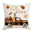 thumbnail image 2 of Hwkond Decorative Pillow Cover Home Popular Decoration Pillow Cover Pumpkin Maple Leaf Linen Living Room Sofa Cushion Pillow on Clearance, 2 of 3
