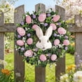 thumbnail image 5 of TanSiDing Easter Wreath Decorations Acrylic Plaque, Lovely Bunny Design Home Wall Door Decor, Festive Holiday Party Gift, Durable Shatterproof Ornament, 5 of 6
