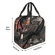 thumbnail image 3 of Easygdp Moonlit Crow Blossoms Bolsa Térmica Premium - Tela Oxford Impermeable, Gran Capacidad, Bolsillo Frontal, Unisex para Trabajo, Escuela, Actividades al Aire Libre y Picnics, 3 of 8