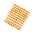 thumbnail image 4 of 10 piezas de cadenas de cuentas Montessori, juguete de conteo Montessori, materiales matemáticos para niños Naranja, 4 of 9