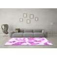 thumbnail image 3 of Ahgly Company Indoor Rectangle Abstract Purple Modern Area Rugs, 8' x 12', 3 of 4