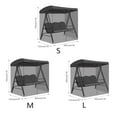 thumbnail image 3 of Mosquito Netting for Patio Porch Swing Net Outdoor Mesh Screen with Zipper, 3 of 8