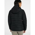 thumbnail image 4 of Ozark Trail Women's and Women's Plus Size Core Puffer Jacket with Hood, Sizes XS-3X, 4 of 7
