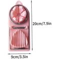 thumbnail image 2 of Egg Divider Egg Slicer Multifunctional Boiled Egg Dicer Kitchen Fruit Vegetables Divider Tool Pink, 2 of 5