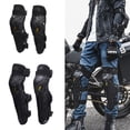 thumbnail image 1 of Motorcycle Knee Shin Guard Pads with Elbow Guard Adjustable Elastic Strap Motocross Knee  Armor for ATV Motorcycle Electric Bike Riding Scene, 1 of 7