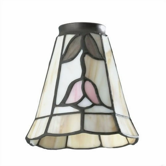 Westinghouse Lighting 2.25'' Ceiling Fan Fitter Tiffany Bell Shade (Set of 2)