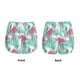thumbnail image 3 of Balery Flamingo Pantalones cortos deportivos para mujer con forro y dos bolsillos, elásticos, para entrenamiento, gimnasio, yoga-Medium, 3 of 7
