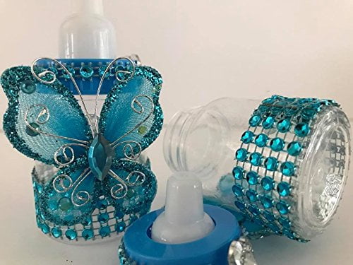turquoise baby shower decorations