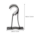 thumbnail image 2 of 10pcs Simple Curtain Rod Brackets Curtain Rod Supplies Modern Curtain Rod Racks, 2 of 10