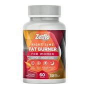 Zetflo NATURALS Night Time Fat Burner, Weight and belly fat  Loss Pills for Women - Night time Metabolism Booster