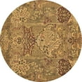 thumbnail image 1 of Ahgly Company Indoor Round Animal Brown Traditional Area Rugs, 8' Round, 1 of 4