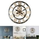 thumbnail image 5 of Reloj De Pared 3D Reloj De Madera Del Engranaje Grande Retro Hecho A Mano Rústico Bricolaje Clásico De Cobre De La Vendimia Romana Campana Decoración Para El Dormitorio ANGGREK Otros, 5 of 8