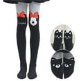 thumbnail image 3 of Collants Bébé Fille Printemps et Automne Princess Patchwork Chat Dessin Animé Collants Fille Enfant Coton Doux Collants Chauffants Enfant, 3 of 5