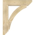 thumbnail image 3 of Ekena Millwork 6"W x 32"D x 38"H Thorton Slat Rough Sawn Bracket, Douglas Fir, 3 of 4