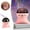 Pink, variant on Mrmaere Bluetooth Speaker Starlight, Bedroom USB Projection Romantic Night Light, LED Sky Full of Rotating Music Ambient Light Black