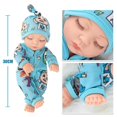 thumbnail image 4 of 30cm Viny Baby Doll Lifelike Infant Educational Sleeping Pacifying Early Education Companion Simulation Toy Children Type 11, 4 of 8
