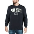 thumbnail image 3 of Men's Colosseum Navy Penn State Nittany Lions Arch & Logo Crew Neck Sweatshirt, 3 of 4
