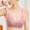 B129 Pink Clearance Bras under $5, variant on Bras Under $5! Cagogo Women's Full Coverage Front Closure Bra, Back Smoothing Lace No Underwire Bralettes, Plus Size Push Up Wireless Everyday Bras for Sagging Breasts Brasieres Para Mujer