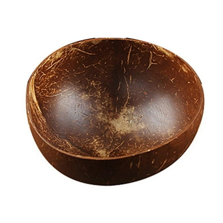 

Coconut Bowl Wooden Bowls Rice Noodles Soup Fruit Salad Bowl Kitchen Supplies Crafts Decoration Durable Lightweight