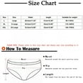 thumbnail image 2 of ShomPort Women's Plus Size Panties Lace Patchwork Mid/High Waist Briefs Seamless Printed Hipster Underwear L-5XL, 2 of 2