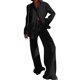 thumbnail image 3 of Txlixc Traje de pijama para mujeres, chaqueta de manga larga con solapa + pantalones Txlixc  moda, 3 of 8