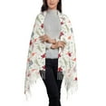 thumbnail image 2 of Honeii Cute Dinosaur Print Scarf Oversized Scarf Tassel Fall Winter Thick Scarf Warm Shawl Women,Women's Scarves & Wraps, 2 of 8
