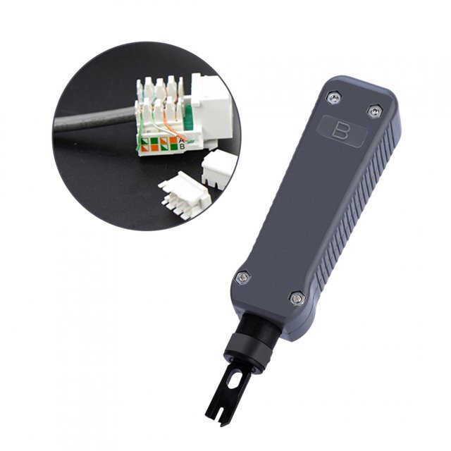 Herramienta de perforación Impacto hacia abajo Cable de red Herramientas de corte de alambre