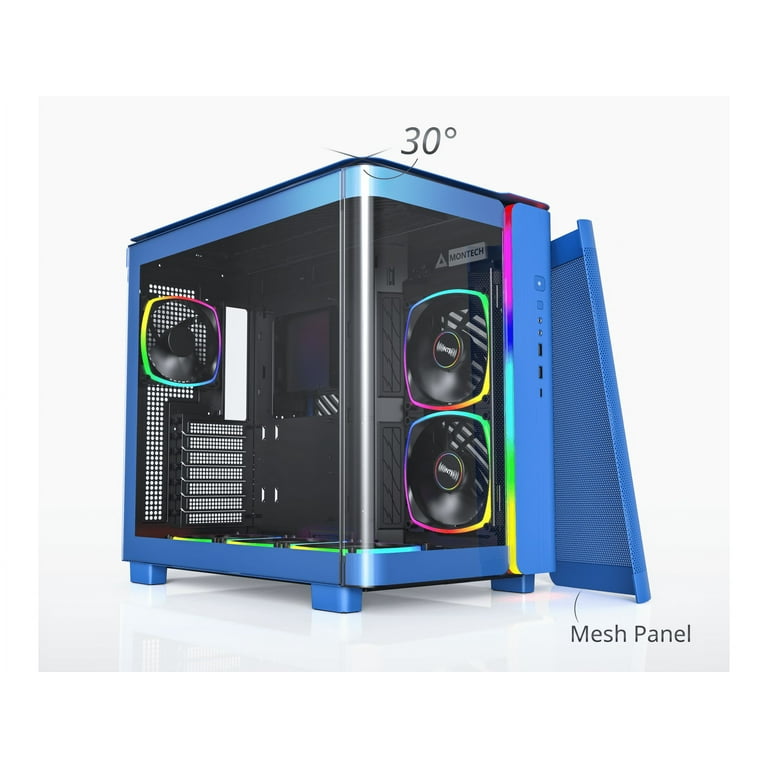 【SALE】 MONTECH, KING Gaming PC Mid-Tower ATX Dual-Chamber PRO 95 PCケース(自作PC用)