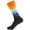 Black1, variant on Unisex Socks with Pattern for Classic British Style Crew Length Colorful Knit Hosiery Low Cut Womens