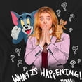 thumbnail image 3 of Tom And Jerry Movie What Is Happening Kids T Shirt (Large) for Youth Toddler Boys and Girls, Black, 3 of 5