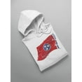 thumbnail image 3 of Tennessee Flag Hoodie Men -Image by Shutterstock, Male x-Large, 3 of 4