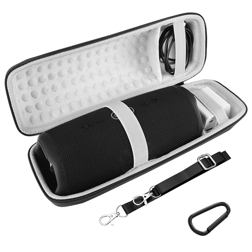 Geekria UltraShell Case Compatible with JBL Charge 5, Charge 4 Portable