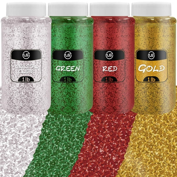 Glitter Ultimate Stationery Christmas, 454 g, a granel, 4 colores