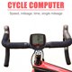 thumbnail image 4 of Ordenador de bicicleta Greeniant LCD cronómetro resistente al agua Negro y rojo, 4 of 6