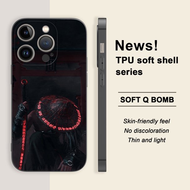 Adopte la combinación perfecta de durabilidad y diseño con esta funda de goma TPU a prueba de golpes para la serie iPhone