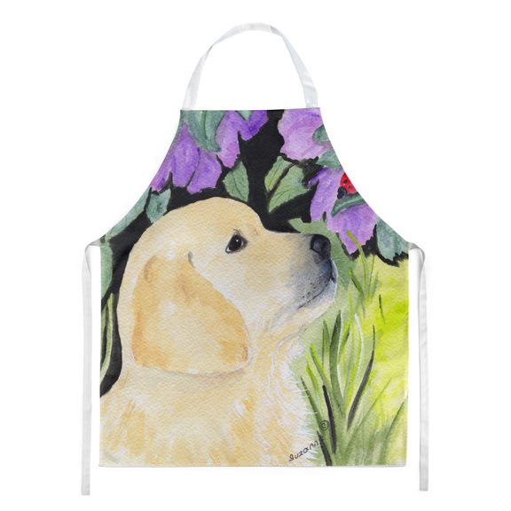 Carolines Treasures SS8245APRON Golden Retriever Apron Large multicolor