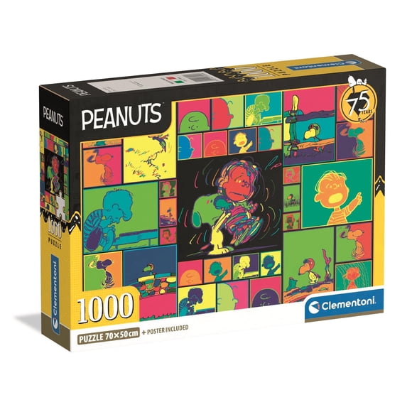 Rompecabezas Clementoni 37069 1000 Piezas Peanuts Snoopy