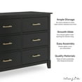 thumbnail image 5 of Dream On Me Cleo Dresser, Black/Gold, 5 of 6