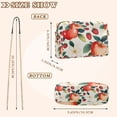thumbnail image 4 of FORMRS Women Crossbody Purse with Chain Strap Vegan Leather Shoulder Handbag, Strawberry Pattern, 4 of 7