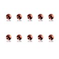 thumbnail image 1 of Nail Rhinestones Flat-Bottom Multi-faceted Sides DIY Handcraft Excellent Gloss Manicure Crystal Different Styles Mobile Phone Rose Red, 1 of 6