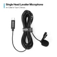 thumbnail image 4 of Micrófono Lavalier BOYA Micrófono de solapa omnidireccional de sola cabeza Micrófono de solapa con cable de 6 metros Compatible con interfaz USB tipo C BOYA Micrófono Lavalier, 4 of 7
