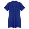 thumbnail image 5 of MSemis Men's Rompers Casual Shorts Sleeve Zipper Front Jumpsuit One Piece Coverall Outfits Royal Blue XL, 5 of 6